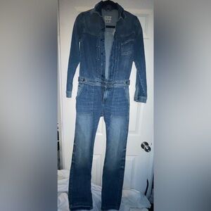 Vintage ZARA DENIM JUMPSUIT SIZE XS